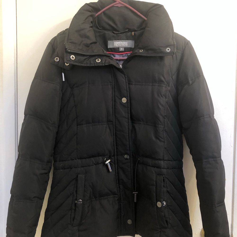 Kenneth Cole puffer jacket w/hood